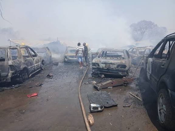 Major Fire Destroys Mutare Garage, Highlighting Infrastructure and Safety Challenges